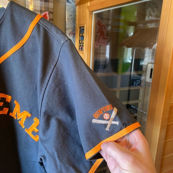 SUPREME's first baseball jersey vintage RARE - Picture 5 of 11